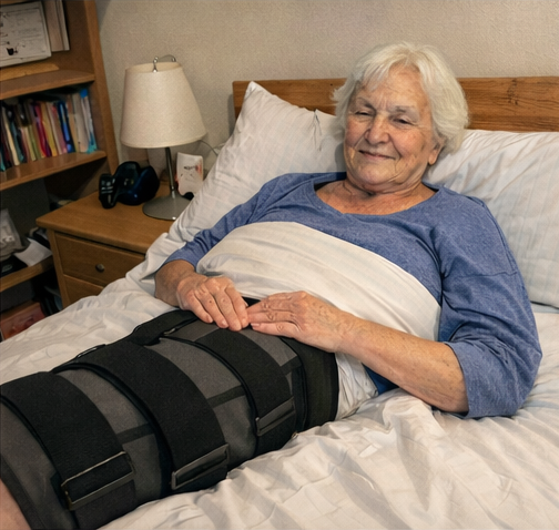 Уход при переломе шейки бедра