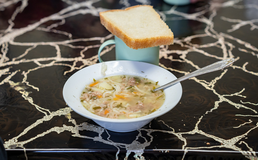 Блюда и сервировка